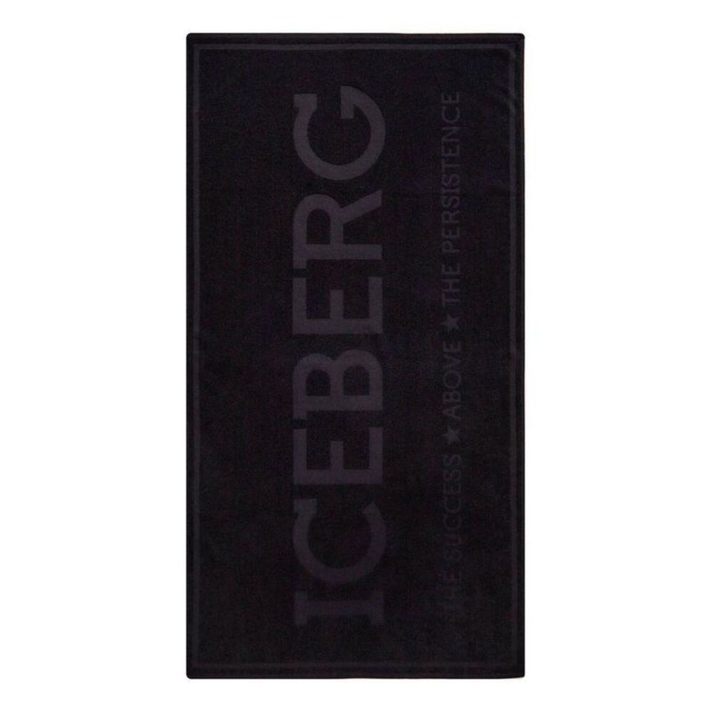 Iceberg Elegant Cotton Swimwear Men Black